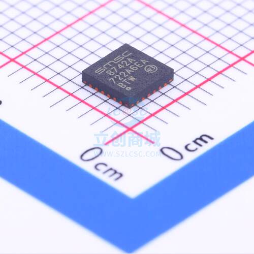 以太网芯片 LAN8742A-CZ SQFN-24 MICROCHIP(美国微芯)