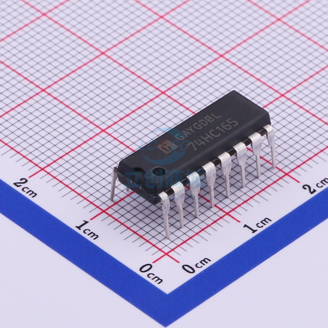 寄存器 74HC165N DIP-16 HGSEMI(华冠)