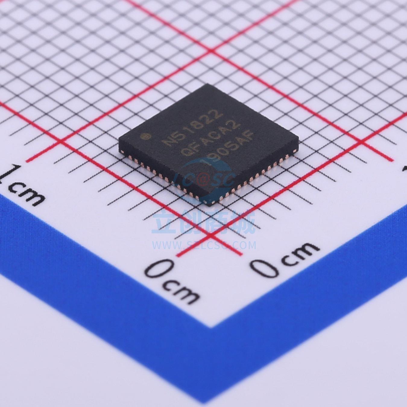 无线收发芯片 NRF51822-QFAC-R QFN-48 全新原装进口