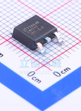 线性稳压器(LDO) LM1117IDTX-3.3/NOPB TO-252-2(DPAK) TI( 原装