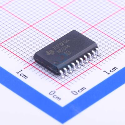 驱动器 SN74HC244DWR SOIC-20_300mil TI 全新原装进口