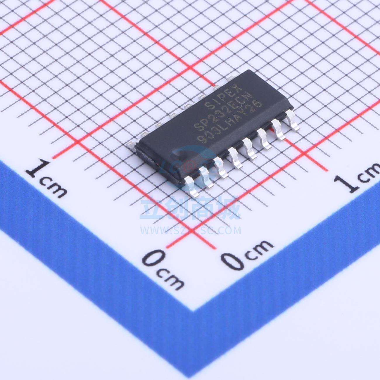 RS232芯片 SP232ECN-L NSOIC-16 MaxLinear