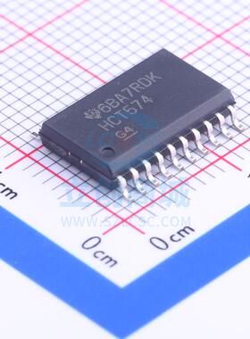 触发器 SN74HCT574DWR SOIC-20_300mil TI 全新原装正品