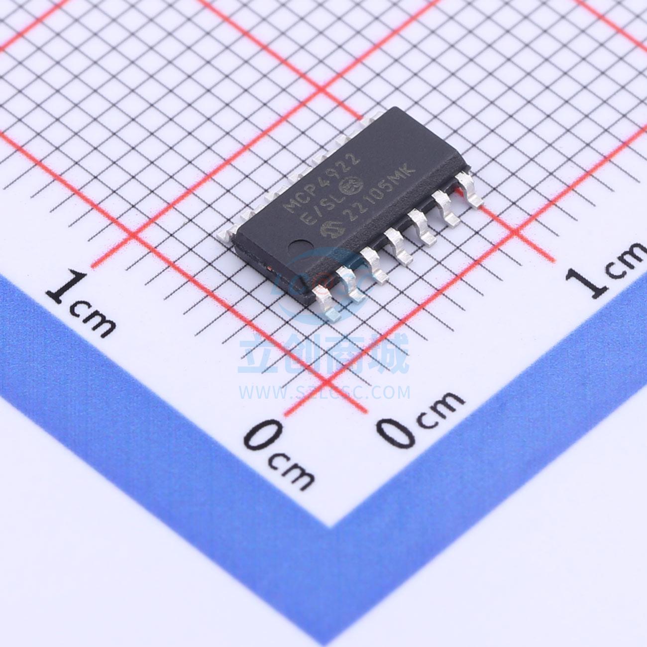 数模转换芯片DAC MCP4922T-E/SL SOIC-14 全新原装进口
