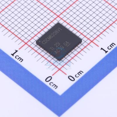 时钟发生器/频率合成器/PLL CDCM6208V1RGZR VQFN-48 TI 全新原装