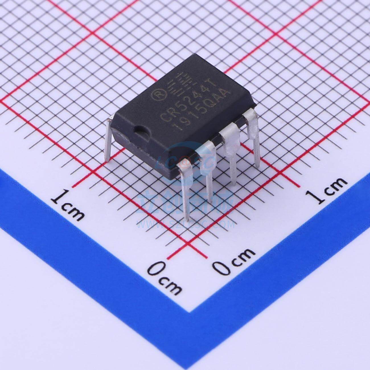 AC-DC控制器和稳压器 CR5244 DIP-8 Chip-Rail(启臣微) - 实物图