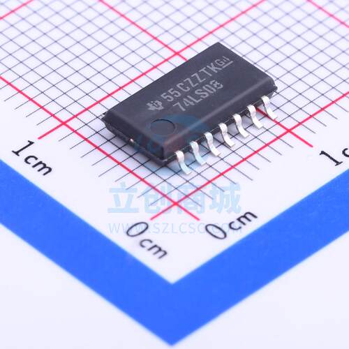 逻辑门 SN74LS08NSR SOIC-14_208mil TI()