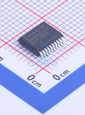 RS232芯片 MAX3222CAP+T SSOP-20 MAXIM 全新原装进口