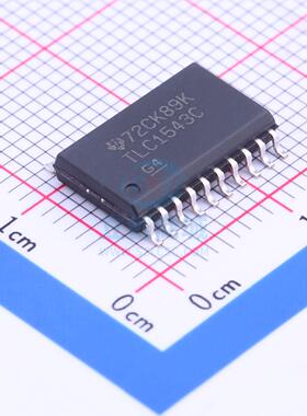 模数转换芯片ADC TLC1543CDWR SOIC-20_300mil TI()