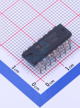 逻辑门 SN74HCT08N PDIP-14 TI 全新原装正品