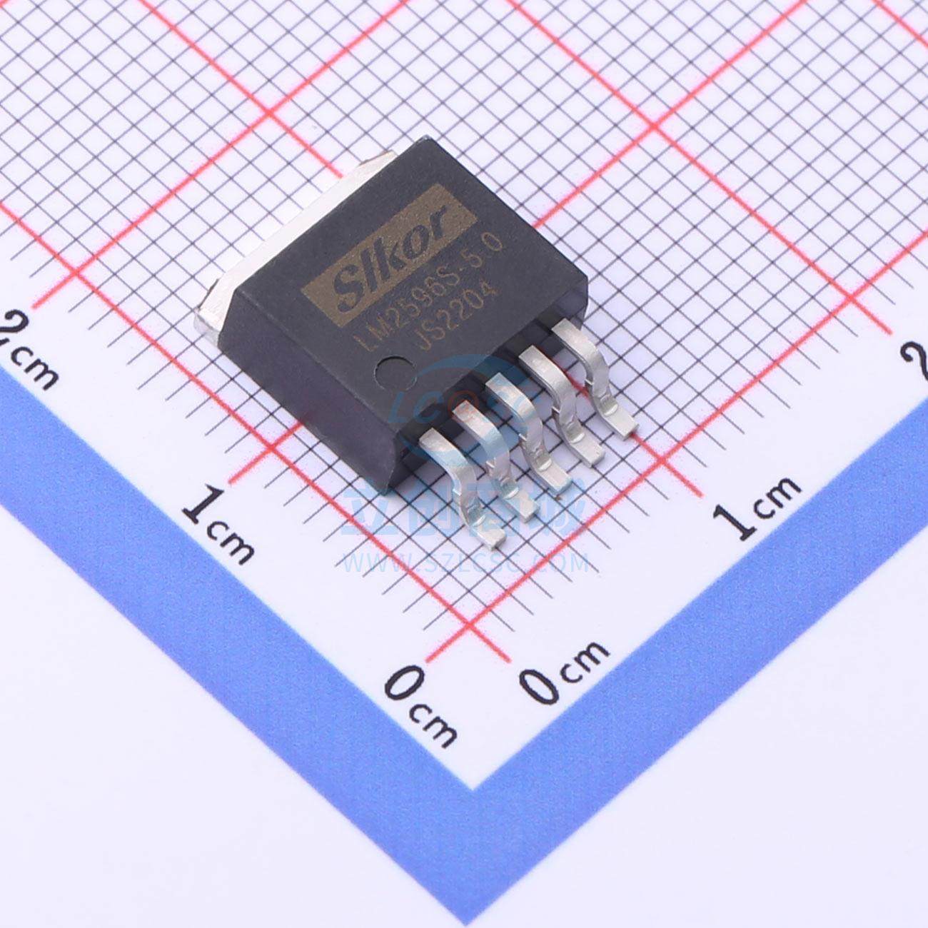 DC-DC电源芯片 LM2596S-5.0 TO-263-5 Slkor(萨科微)