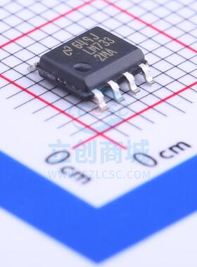 运算放大器 LM7332MAX/NOPB SOIC-8_150mil TI 全新原装进口