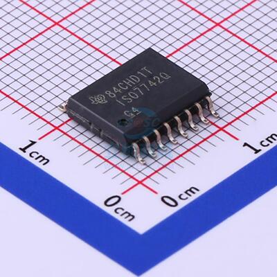 数字隔离器 ISO7742QDWQ1 SOIC-16 TI 全新原装正品