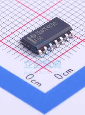 反相器 SN74F04DR SOIC-14_150mil TI 全新原装正品