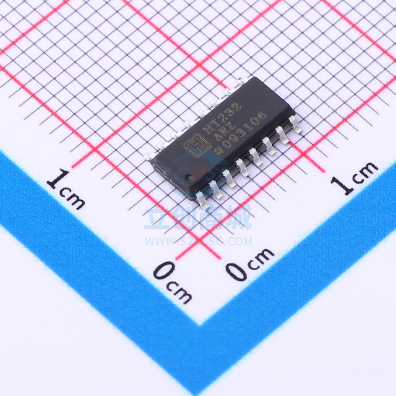 RS232芯片 HT232ARZ SOP-16 HTCSEMI(海天芯)