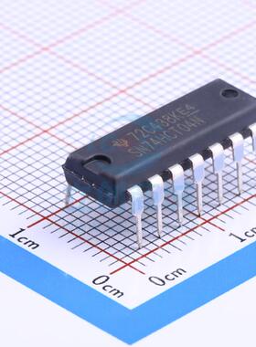 反相器 SN74HCT04N DIP-14 TI 全新原装进口
