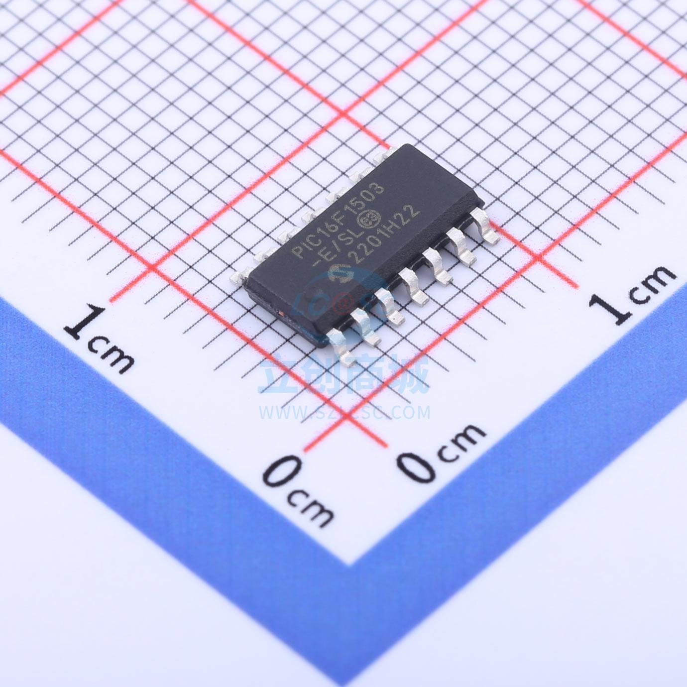 单片机(MCU/MPU/SOC) PIC16F1503-E/SL SOIC-14 MIC 全新原装进口