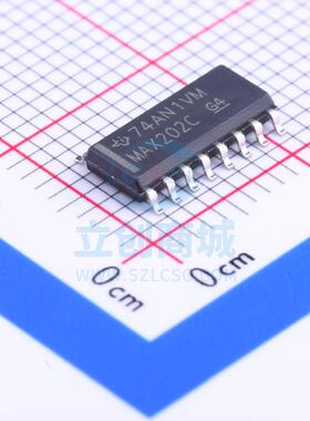 RS232芯片 MAX202CDR SOIC-16_150mil TI 全新原装进口