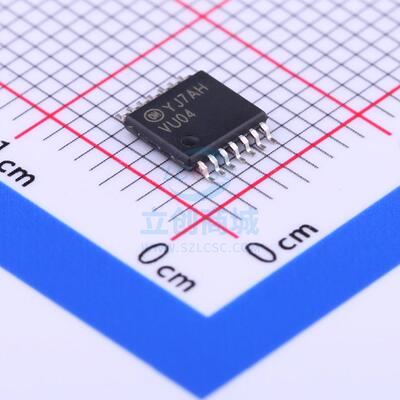 反相器 74VHCU04MTCX TSSOP-14 ON 全新原装进口