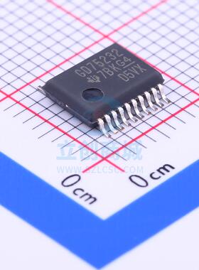 RS232芯片 GD75232DBR SSOP-20 TI 全新原装进口