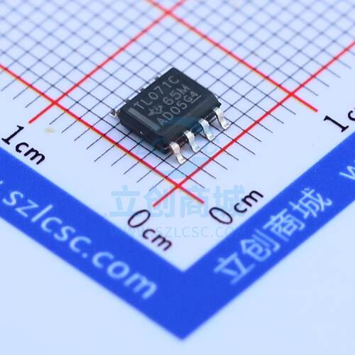 FET输入运放 TL071CDR SOIC-8_150mil TI 全新原装进口