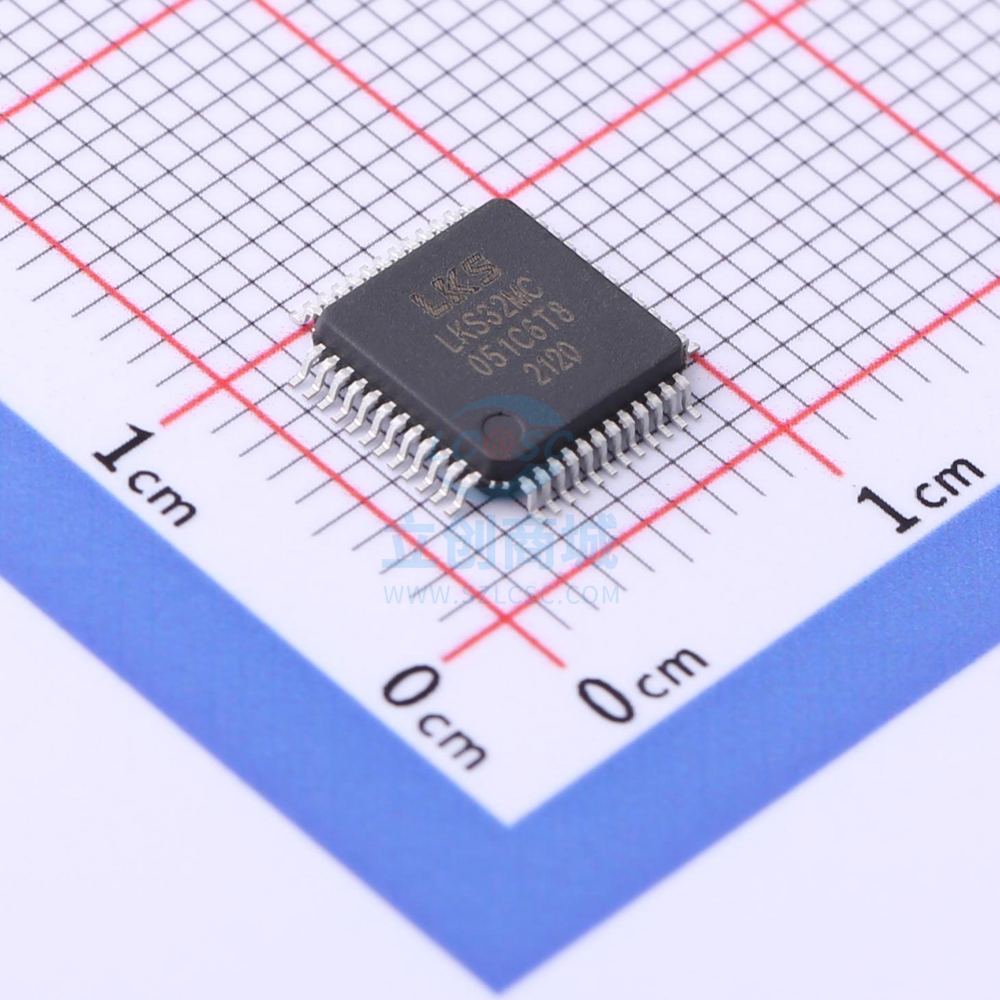 单片机(MCU/MPU/SOC) LKS32MC051C6T8 TQFP-48 LINKOSEMI(凌鸥创