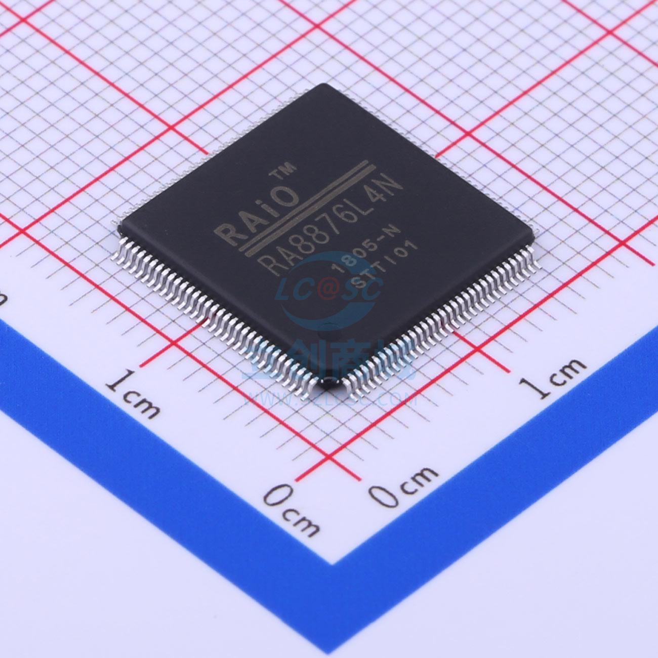 单片机(MCU/MPU/SOC) RA8876L4N TQFP-128 RAIO(瑞佑)