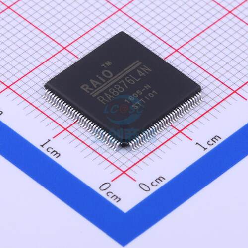 单片机(MCU/MPU/SOC) RA8876L4N TQFP-128 RAIO(瑞佑)