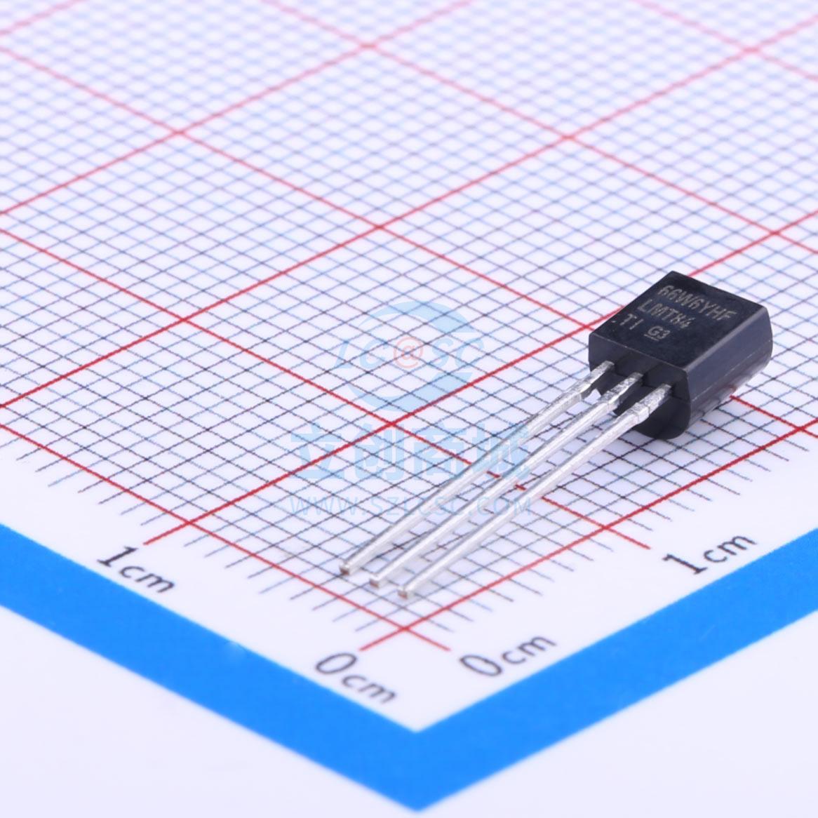 温度传感器 LMT84LP TO-92(TO-92-3) TI 全新原装进口