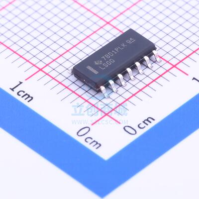 逻辑门 SN74LS00DR SOIC-14_150mil TI 全新原装正品