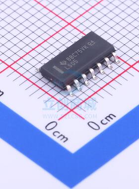 反相器 SN74LS05DR SOIC-14_150mil TI 全新原装进口