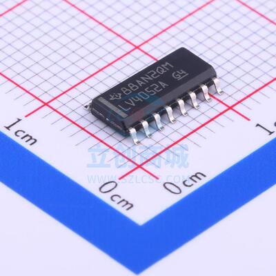 模拟开关/多路复用器 SN74LV4052ADR SOIC-16 TI()