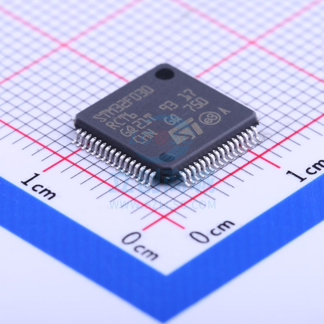 单片机(MCU/MPU/SOC) STM32F030RCT6 LQFP-64_10x10x05P ST 全新