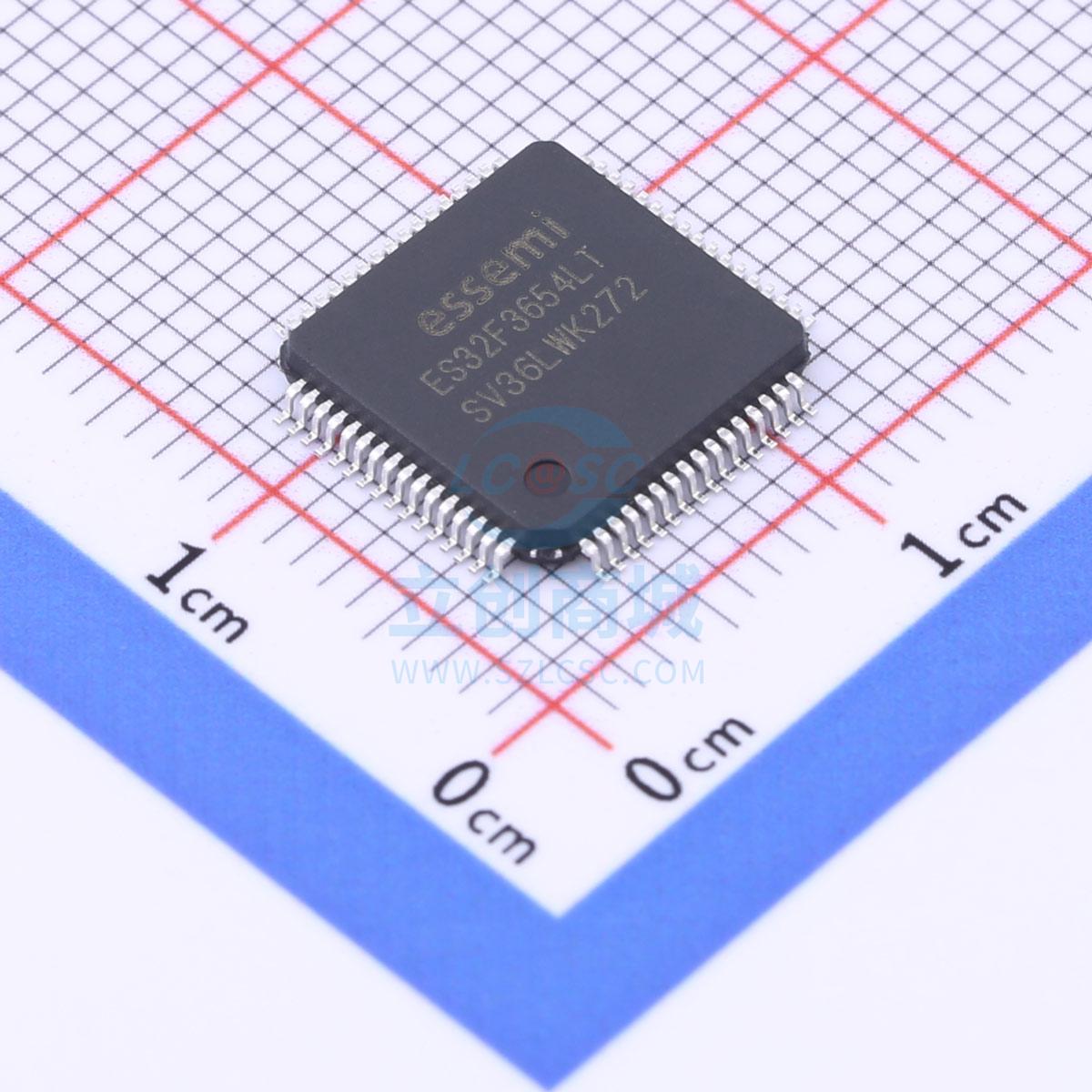 单片机(MCU/MPU/SOC) ES32F3654LT LQFP-64 EastSoft(东软载波)