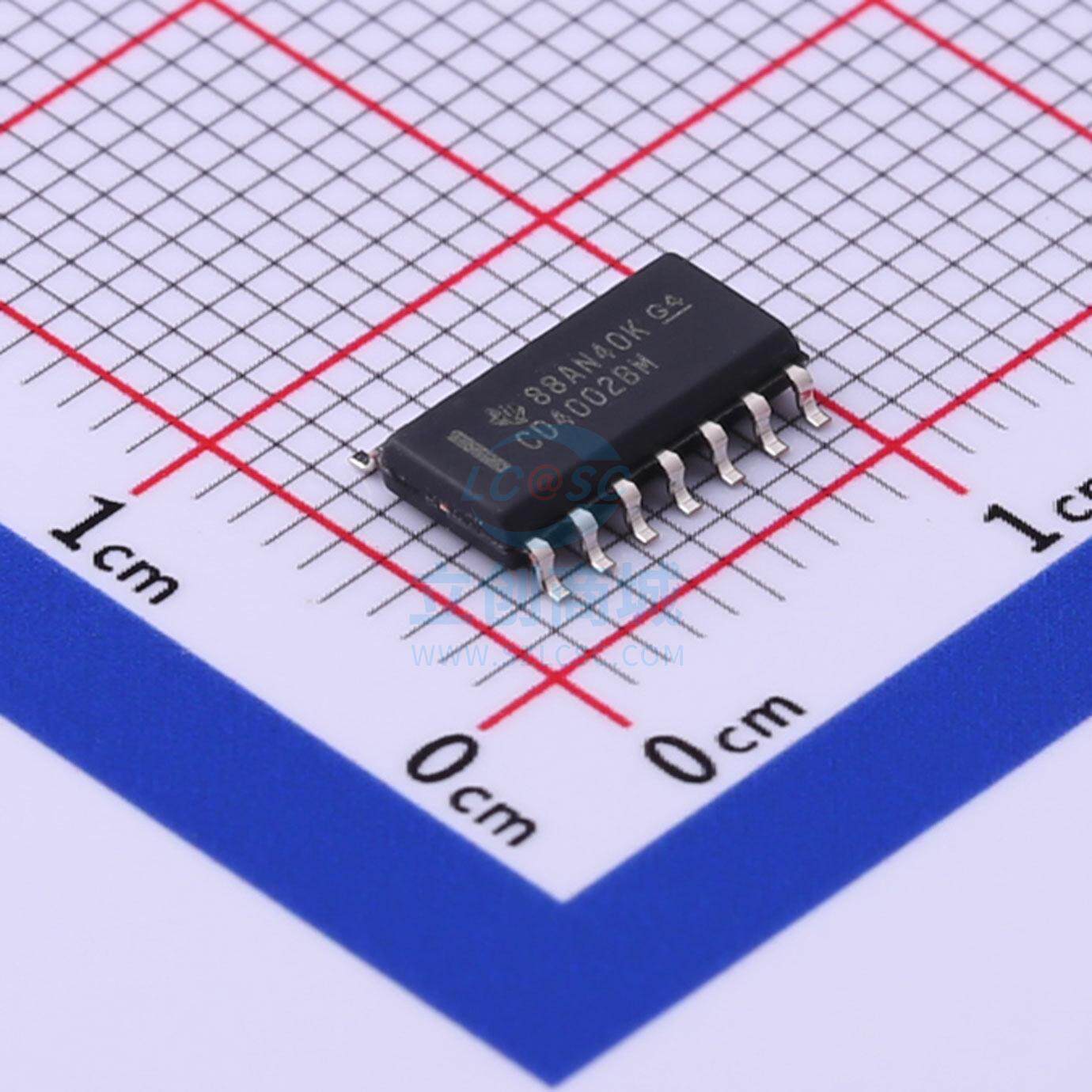 逻辑门 cd4002bm96 soic-14 ti(德州仪器)