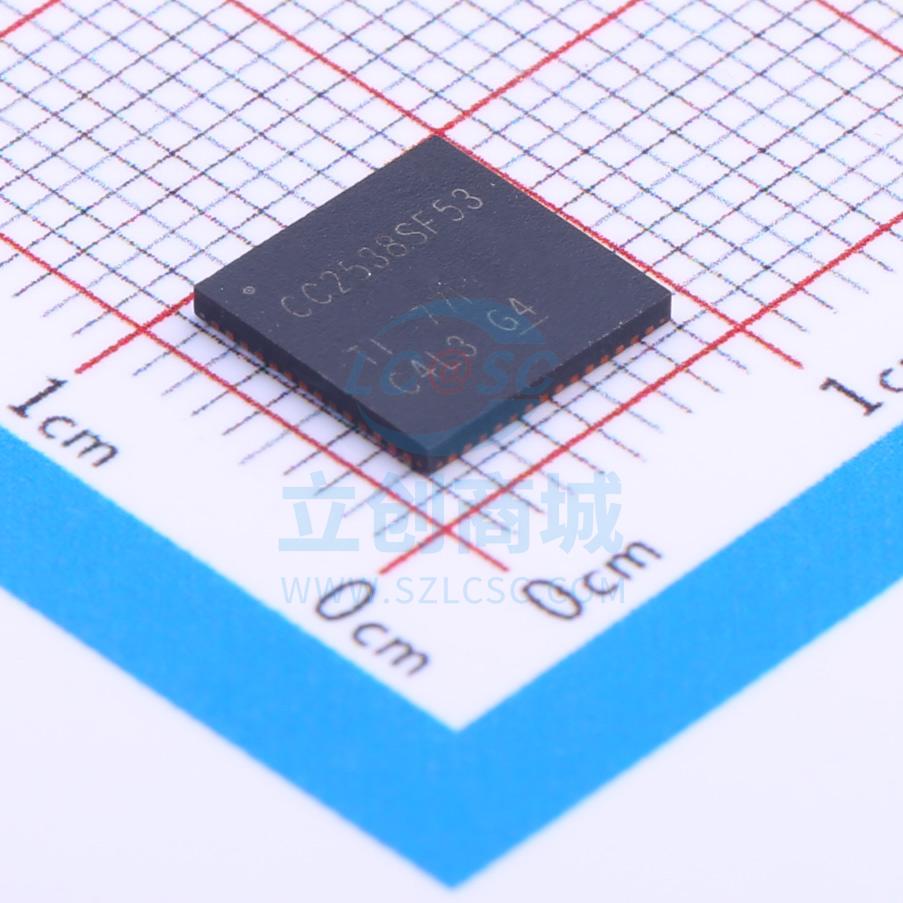 无线收发芯片 CC2538SF53RTQR QFN-56(8x8) TI 全新原装进口