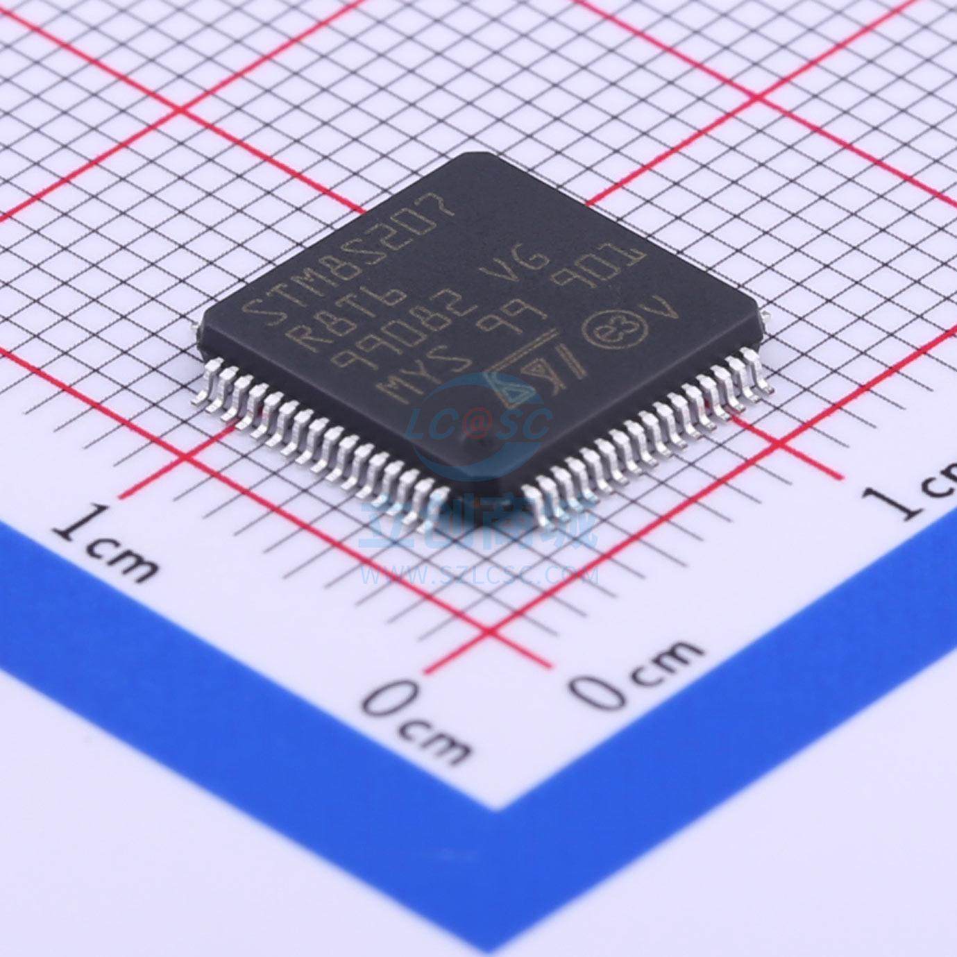 单片机(MCU/MPU/SOC) STM8S207R8T6 LQFP-64_10x10x05P ST 全新原