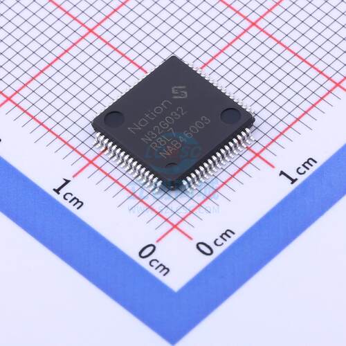 单片机(MCU/MPU/SOC) N32G032R8L7 LQFP-64  全新原装进口
