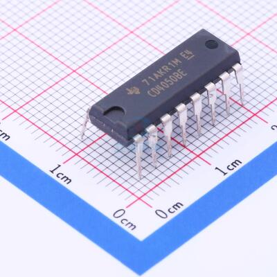 驱动器 CD4050BE DIP-16 TI 全新原装进口