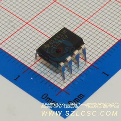 FET输入运放 TL082CP DIP-8 TI 全新原装进口