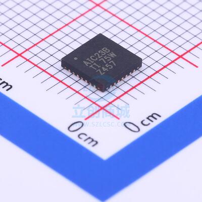 音频接口芯片 TLV320AIC23BRHDR QFN-28_5x5x05P TI 全新