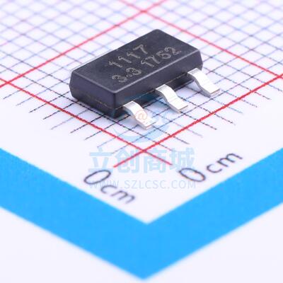 线性稳压器(LDO) SK1117-3.3 SOT-223 SHIKUES(时科)