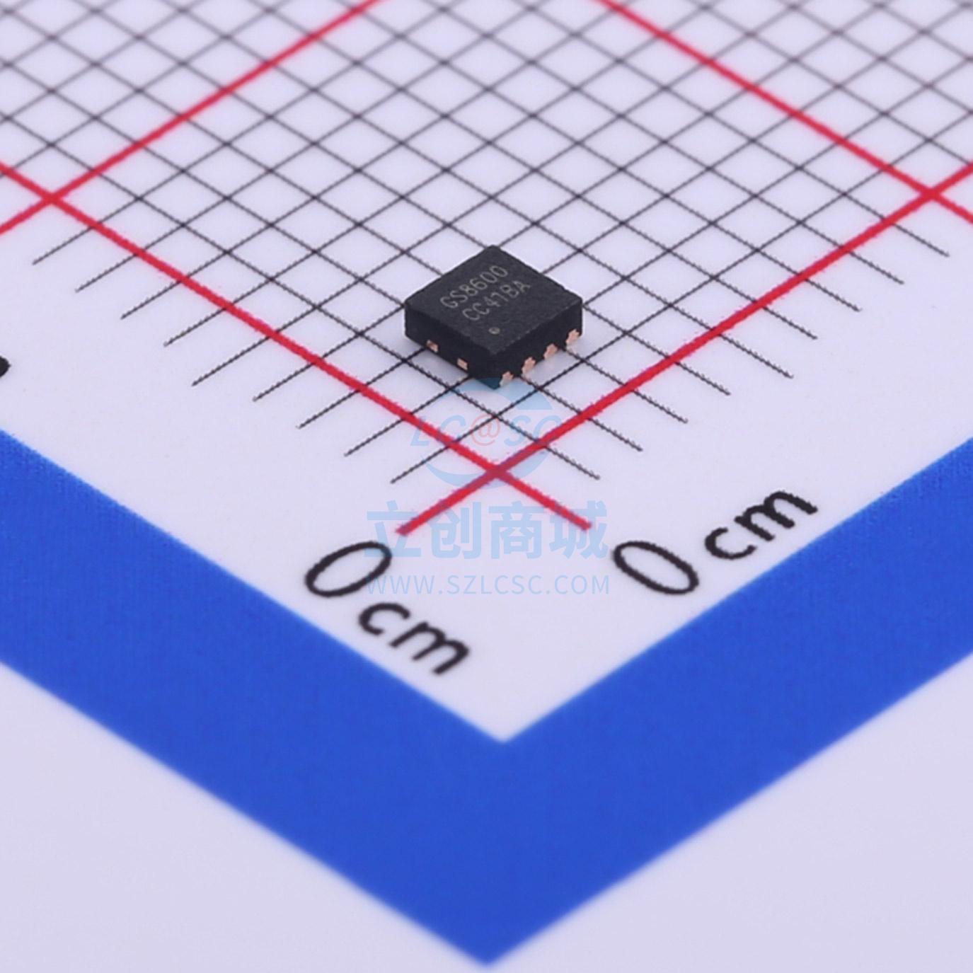 射频低噪声放大器 GS8600-FR DFN-8(2x2) Gainsil(聚洵)