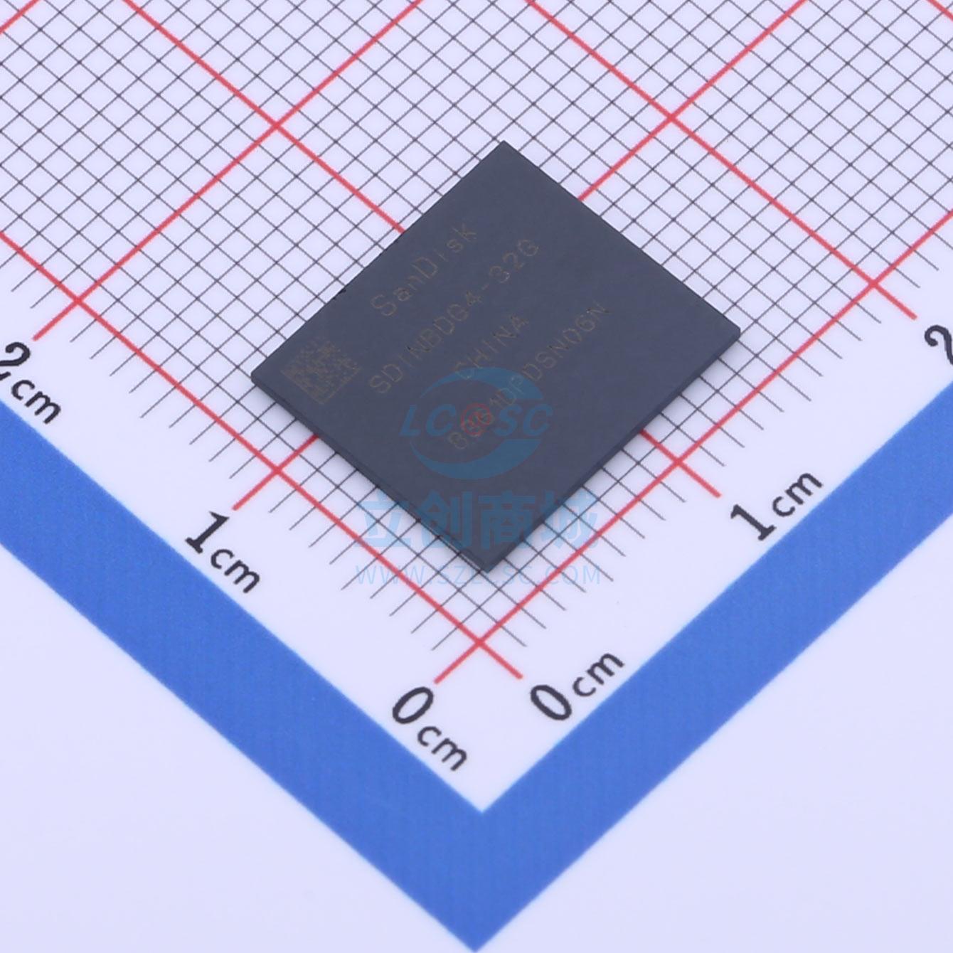 eMMC SDINBDG4-32G-XA 11.5x13x1mm ()