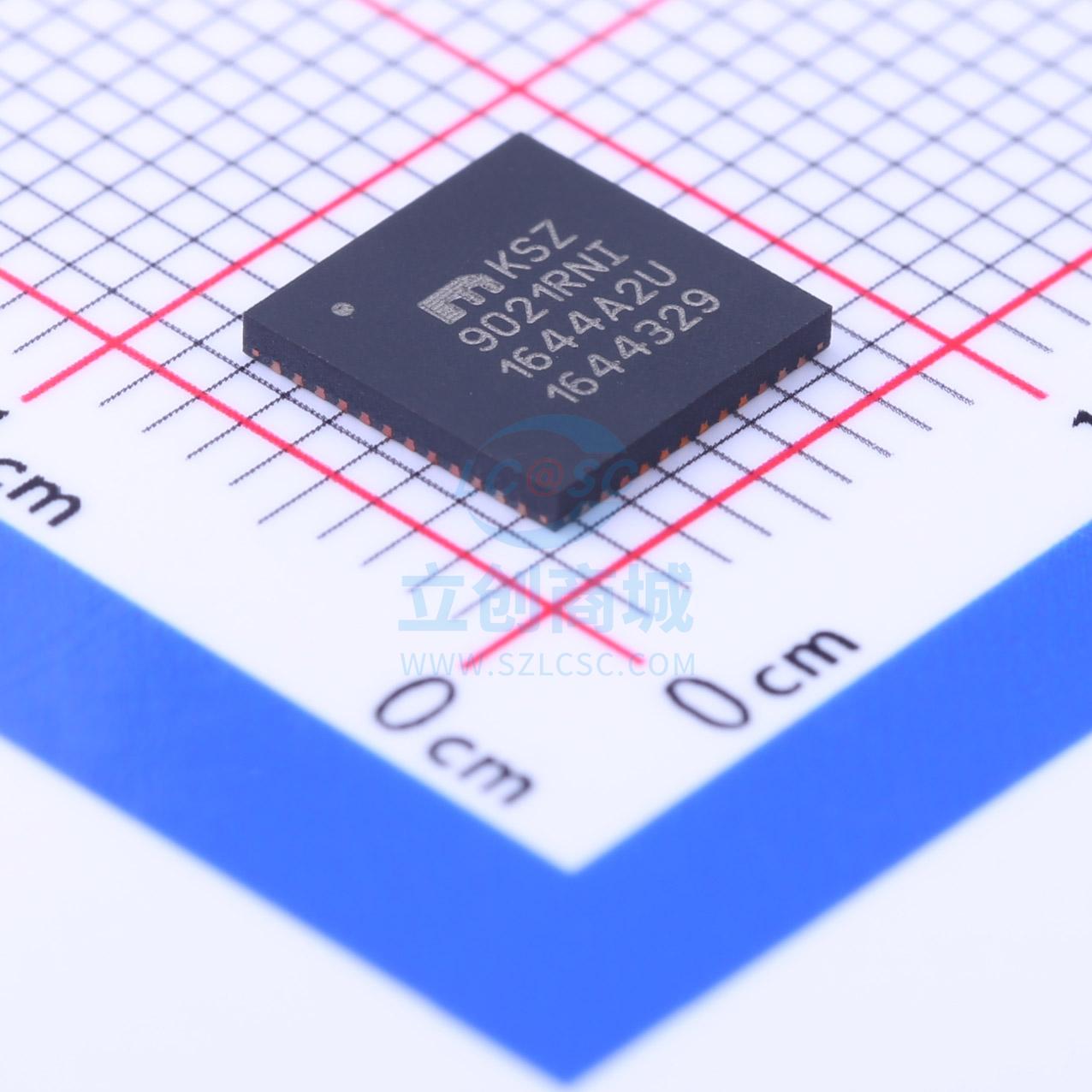以太网芯片 KSZ9021RNI QFN-48_7x7x05P MIC 全新原装进口