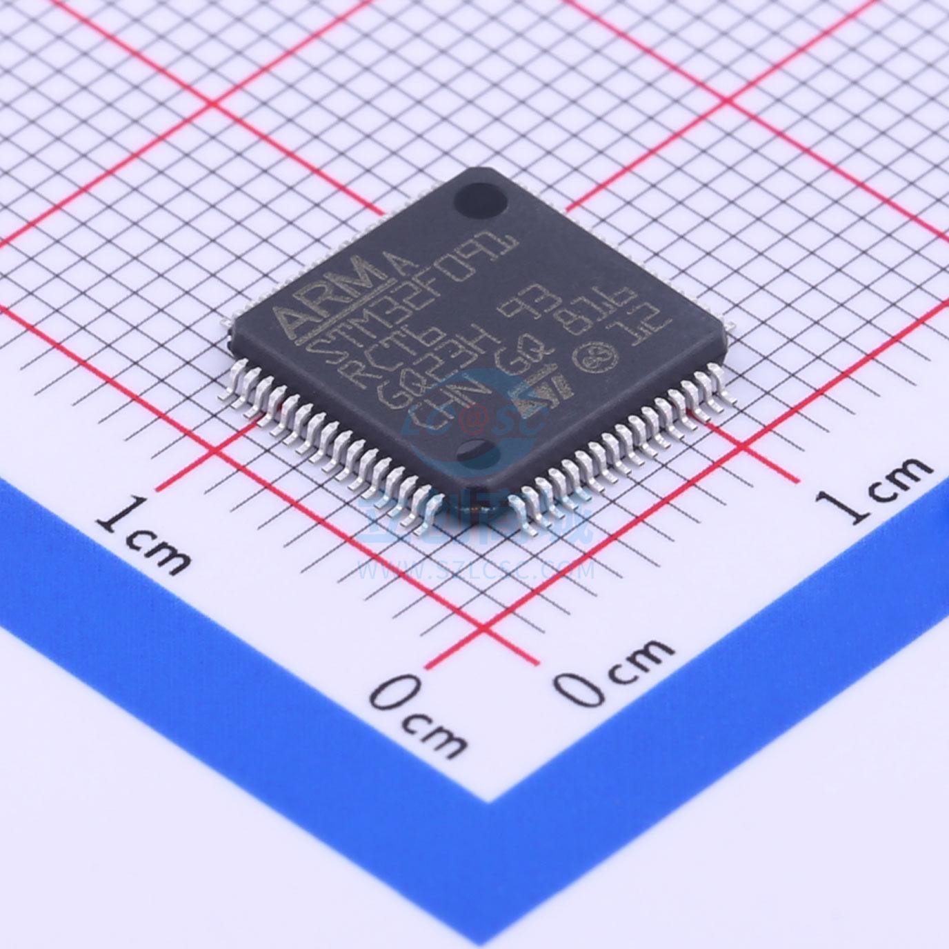 单片机(MCU/MPU/SOC) STM32F091RCT6 LQFP-64_10x10x05P ST 全新