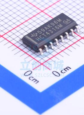 模拟开关/多路复用器 CD74HCT4316M SOIC-16_150mil TI