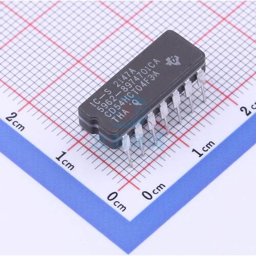 反相器 CD54HCT04F3A CDIP-14 TI全新原装进口
