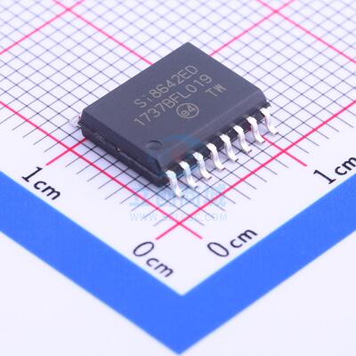 数字隔离器 SI8642ED-B-ISR SOIC-16_300mil  全新原装进口