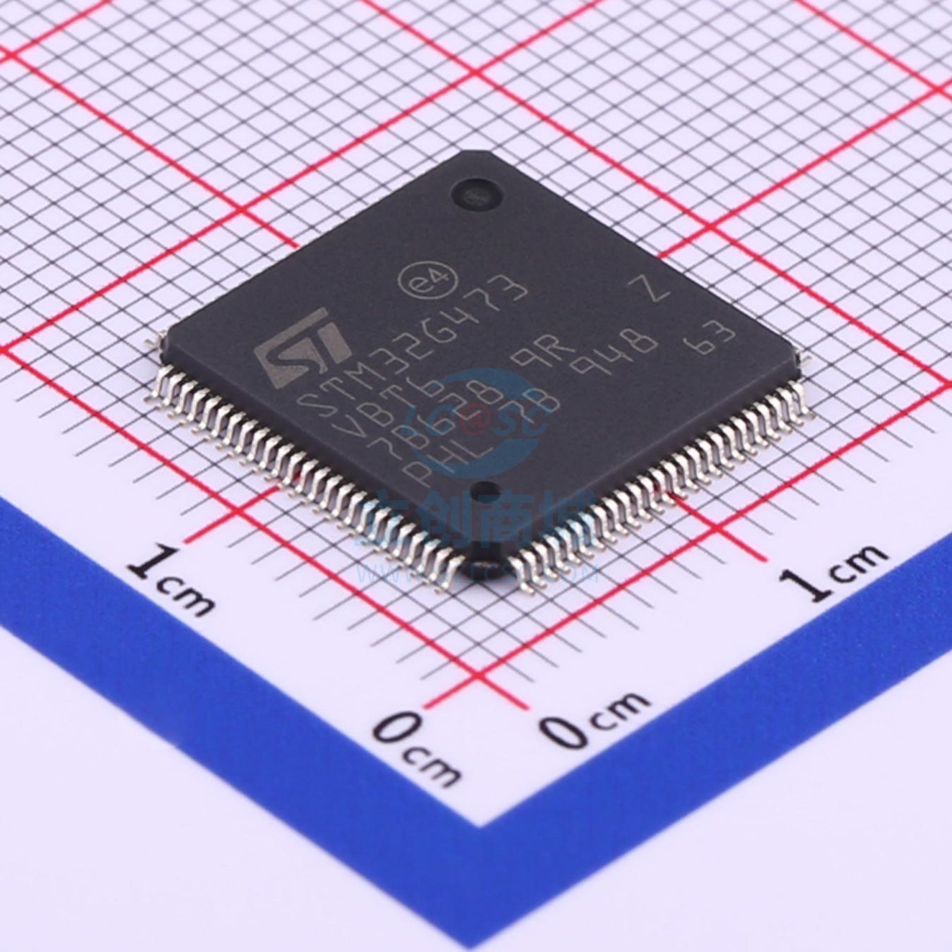 单片机(MCU/MPU/SOC) STM32G473VBT6 LQFP-100 ST 全新原装进口